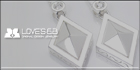 0.1ct�_�C�������h���A���x�X�N �y�A�l�b�N���X