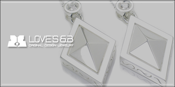 0.1ct�_�C�������h �y�A�l�b�N���X