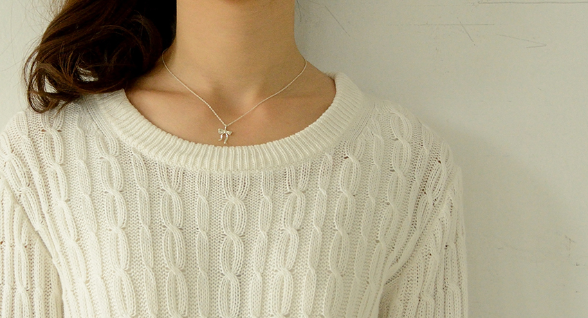 永遠に笑顔でいられますように*ペアネックレス